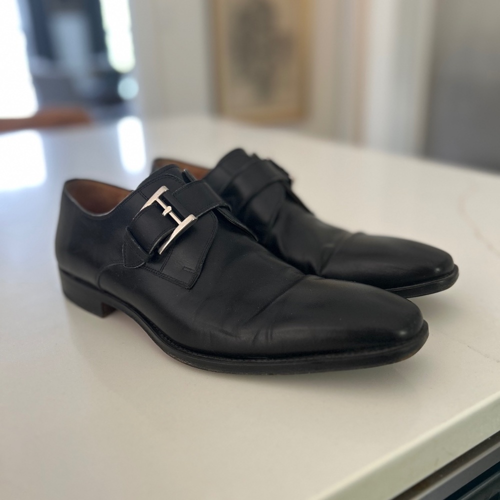 MAGNANNI Men's Marco II Monk Strap Dress Shoes